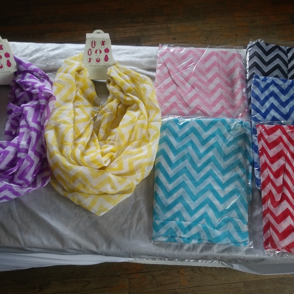 Ladies spring scarves